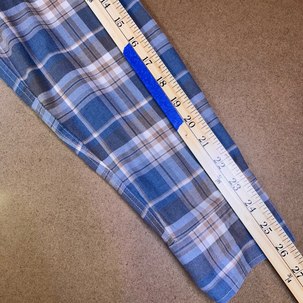 UNTUCKit Long Sleeve Button Down Shirt Men's Large Terrantez Plaid Wrinkle Free - Picture 10 of 11
